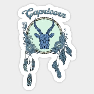 Zodiac sings cabricorn Sticker